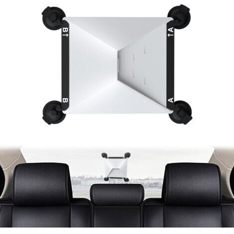 Soporte para coche Starlink Mini con ventosa para parabrisas y techo solar, ventosa de alta resistencia, estable y fácil de instalar, adecuado para la recepción de satélite Starlink Mini. (1/4)