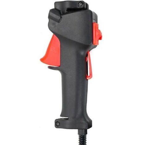 Empuñadura del acelerador para desbrozadora, gatillo para desbrozadora, cable de 1,1 m, piezas de montaje para desbrozadora, mini motosierra, tubo de 26 mm (1/5)