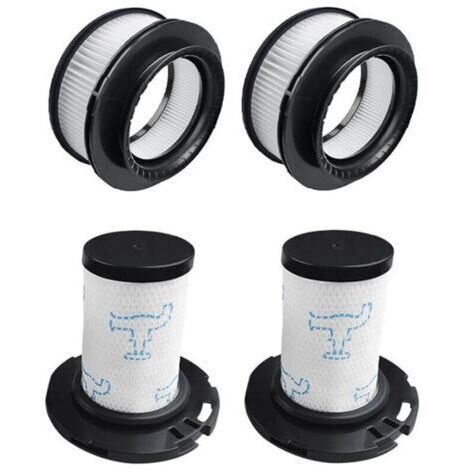 Kit de 4 filtros para aspiradora Rowenta X-Force Flex 11.60 12.60 14.60 15.60 para RH98xx (Filtro de repuesto posterior al motor ZR009008 y filtro de espuma separador ZR009007) (1/5)
