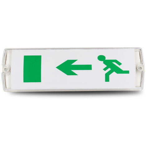 Iluminación LED de emergencia, Clase de protección: IP20, Señal de salida/emergencia, Iluminada (1/4)
