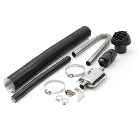 Kit de silenciador de escape de 24 mm para calentador de estacionamiento diésel, filtro y tubo de escape y admisión. (1/3)