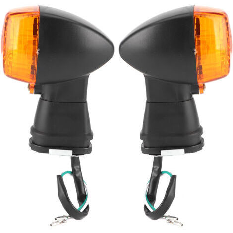 2 luces intermitentes amarillas para motocicleta, compatibles con Kawasaki ZX900 Ninja ZX-9R. (1/4)