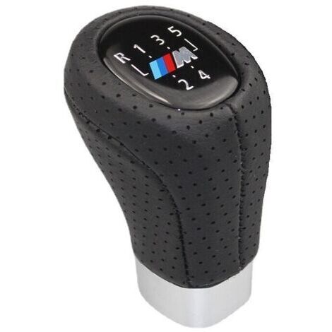 Pomo de palanca de cambios de 5 velocidades para BMW E34 E36 E38 E39 E46 E53 E60 E61 E63 E64 E83 E90 E91 E92 E93. (1/5)