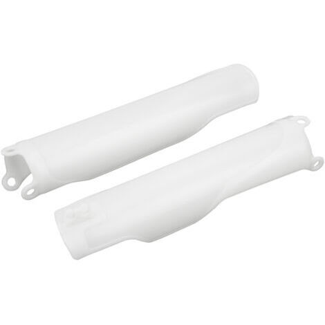 Protector de horquilla delantera de 2 piezas, cubierta del tubo delantero, piezas de repuesto adecuadas para los modelos CR125 CR250 CR500 CRF250R CRF450X (1/4)