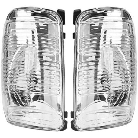 Lentes de intermitente, par de cubiertas de ABS para luz de intermitente, apto para Transit a partir de 2013, OE izquierda 1847387, derecha 1847389 (1/4)