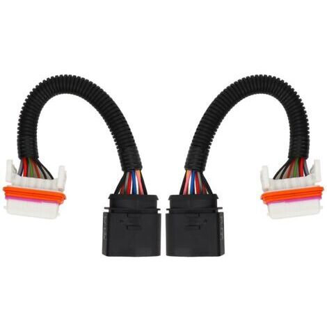 Cableado para faros de xenón, 2 piezas, protección de circuito izquierda/derecha 95563123910 para Cayenne 2003 a 2006 (1/4)