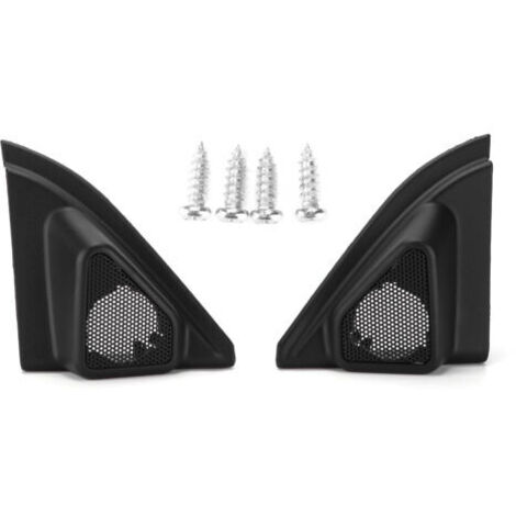 Embellecedor de cubierta de altavoz de tweeter de puerta de automóvil de 2 piezas, reemplazo de decoración de altavoz para Levin/Corolla 2014-2019 (1/4)