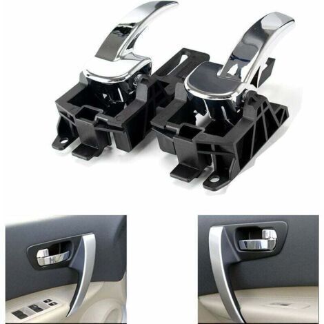 Manija de puerta para Nissan Qashqai 2007-2013 Izquierda Derecha 80671-JD00E 80670-JD00E 2 piezas (asiento delantero) (1/4)