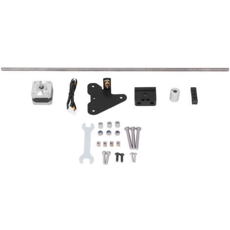 Kit de nivelación de doble eje Z para piezas de impresora 3D CR10 con husillo de 515 mm y motor de 4 mm. (1/5)