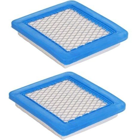 Filtro de aire de 2 piezas para cortacésped con motores Briggs & Stratton de las series 625, 650 y 675 (números de pieza: 491588, 399959, 491588S, Wolf 2058411, accesorios Honda GCV). (1/5)