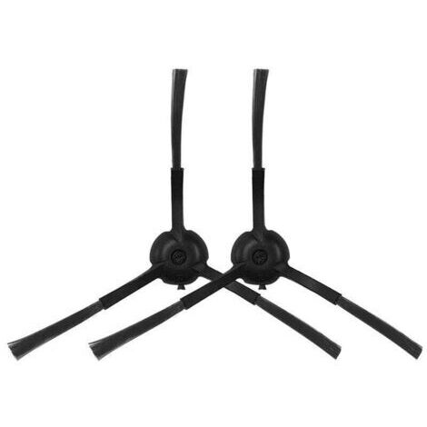 Accesorios originales, cepillos laterales de silicona para aspiradoras Q7 Max/S7 Max Ultra/S7 Maxv Ultra/S7 Pro Ultra/S8 Series +/S8 Pro Ultra/Q Revo/Q5 Pro+, paquete de 2 (negro) (1/5)