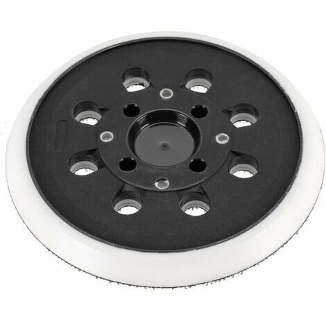 Almohadilla de lijado y almohadilla de soporte, almohadilla de lijado autoadherente de 125 mm compatible con Bosch PEX 300 AE 400 AE 4000 AE 125 mm, lijadora orbital aleatoria de Poweka (1/5)