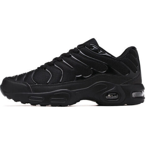 Zapatillas de seguridad para mujer, calzado de seguridad ligero S1, calzado de trabajo cómodo con puntera de acero, color negro, talla 40. (1/5)
