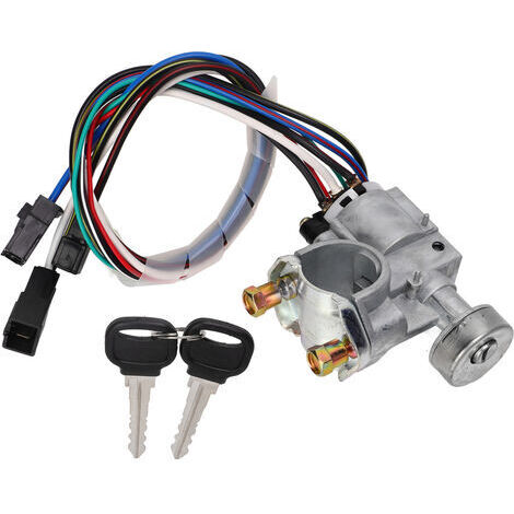 Interruptor de encendido UB3976290 Cilindro de cerradura de encendido de repuesto para Mazda B2000 1986 - 1987 (1/5)