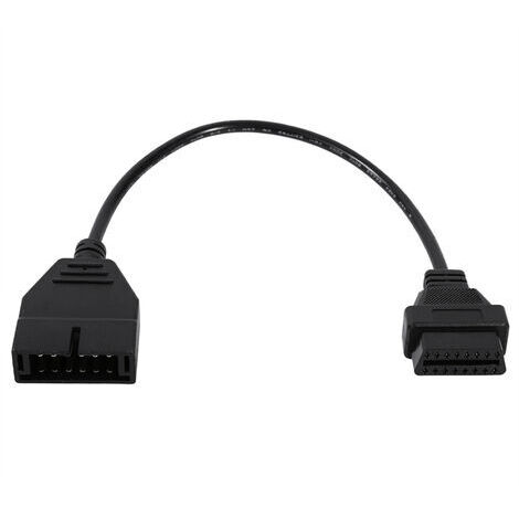 Convertidor de diagnóstico ligero OBD1 de 12 pines a OBD2 de 16 pines, cable monobloque de alta calidad, para vehículos GM fabricados después de 1996. (1/5)