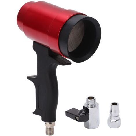 Pistola de calor con mango ergonómico de ABS y cuerpo de aleación de aluminio, antioxidante, de secado rápido para pinturas automotrices a base de agua. (1/5)