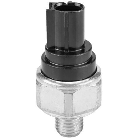 Sensor de presión de aceite, fácil de instalar, color negro y plateado, para Honda Acura MDX 2001-2009.