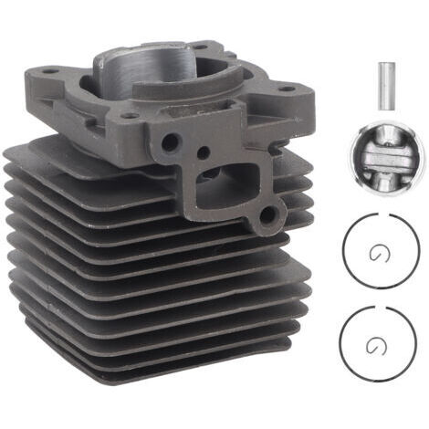 Kit de cilindro y pistón para motosierras STIHL FS55, FS45, BR45, KM55, HL45 y HS45. Aleación de aluminio. Piezas de repuesto para piezas desgastadas.