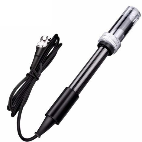 Sensor de pH para análisis de agua. Rango 0-14. Precisión ± 0,25 pH. Tiempo de respuesta rápido. Conector BNC - pH 0-14.