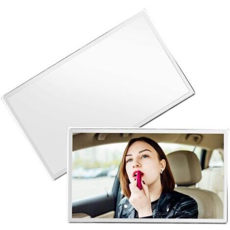 Espejo de tocador para coche, espejo para parasol de coche, forma universal (1/5)