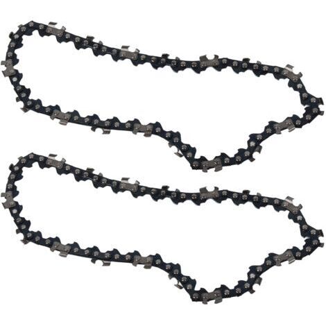 Cadena para motosierra de 6 pulgadas y 36 eslabones, hoja de corte de acero aleado, 36 eslabones de transmisión, kit para trabajar la madera, 2 piezas (1/5)
