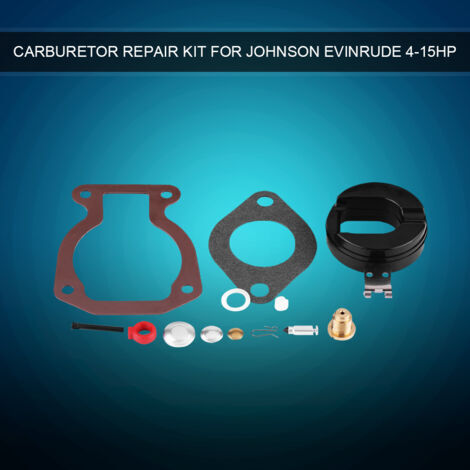 Kit de reconstrucción de carburador de 13 piezas para Johnson Evinrude de 4 a 15 HP 398453 (1/5)