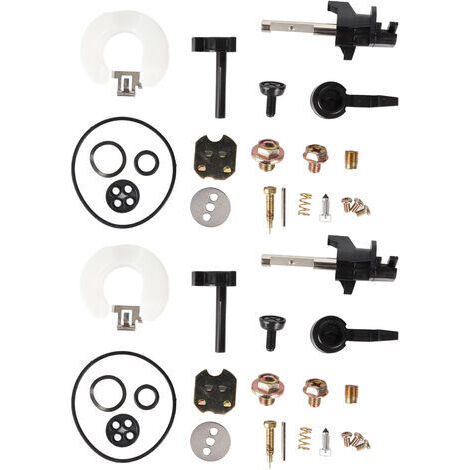 Kit de reparación de carburador de 42 piezas con junta tórica para surtidor flotante 16010 ZE1 812 para GX160 de 5,5 hp y GX200 de 6,5 hp. (1/5)