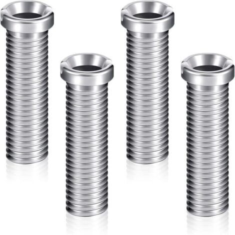 Juego de 4 tornillos de acero inoxidable para cesta y tapón de fregadero, 45 mm, accesorios de fijación (1/4)