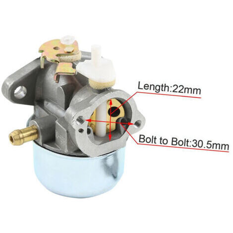 Carburador nuevo para motor de cortacésped Briggs & Stratton 497586 499059 498170 con junta (1/5)