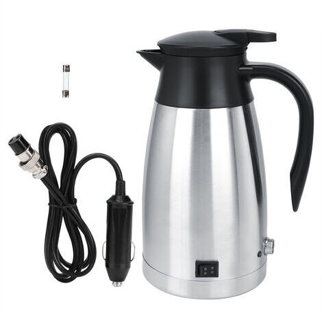 Calentador de agua eléctrico para coche/camión de 12V/24V y 1000ml con taza. (1/5)