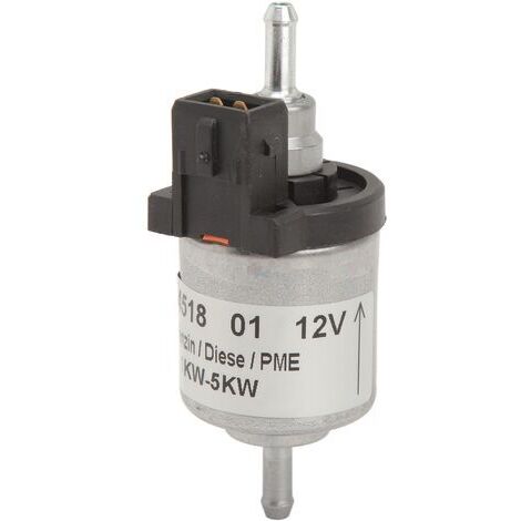 Bomba de combustible de 12 V y 22 ml para calentador, resistente al calor, de bajo nivel de ruido, universal para calentadores de aire diésel de 1 kW a 5 kW. (1/5)