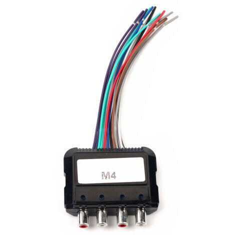 Convertidor de audio de alta calidad, fabricado en plástico resistente, para reproductores de CD de coche. (1/5)