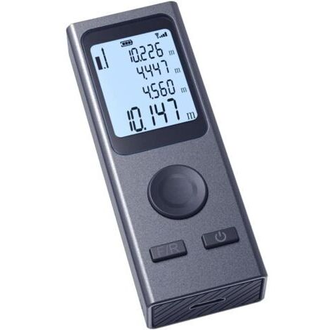 Telémetro láser inteligente, 30 m, mini telémetro láser digital recargable por USB (1/5)