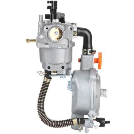 Kit de conversión de combustible dual GLP/GNC para generador GX200 170F de 2,8 kW con estrangulador manual y carburador.