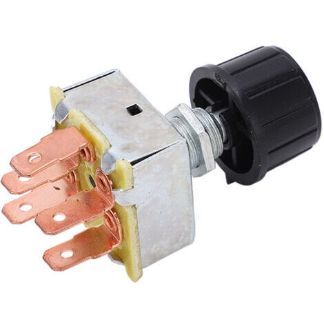 Interruptor giratorio de 3 velocidades para el aire acondicionado de repuesto Freightliner INM2G754A (1/5)