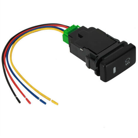 Botón pulsador, duradero y portátil, interruptor para coche robusto y de larga duración, fácil de usar para coches y camiones. (1/5)