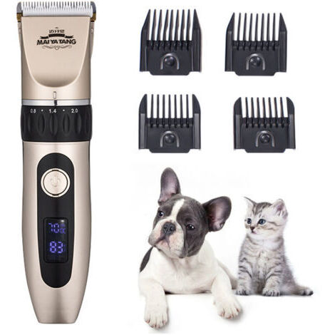Cortapelos para perros - Recortadora para perros, Cortapelos eléctricos para mascotas, Cortapelos para perros, Cortapelos para gatos, Kit de aseo