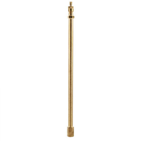 Extensión de válvula de neumático de latón para automóvil, extremo recto, diámetro de 200 mm (1/5)