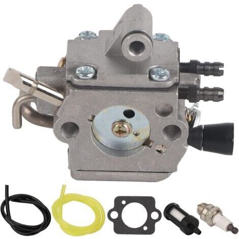 Kit de carburador para motosierra MS193T MS193 - Aluminio y hierro duraderos, rendimiento mejorado del motor, perfecto para jardineros y aficionados al bricolaje. (1/5)