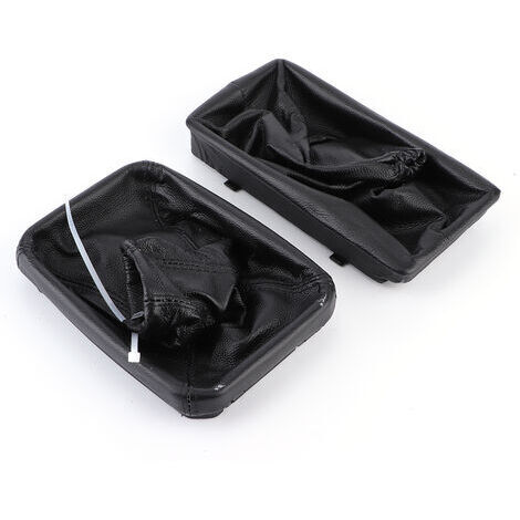Fundas antipolvo para la palanca de cambios y funda de cuero para el freno de mano del Opel Corsa C 00-06. (1/5)