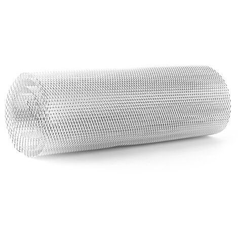 Parrilla de aleación de aluminio de 3x6 mm para coche, parrilla romboidal para parachoques, parrilla universal. (1/5)