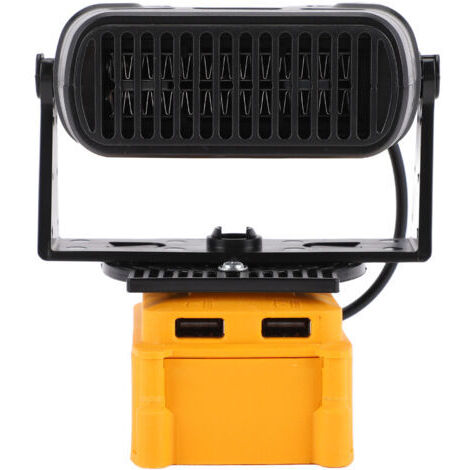 Calefactor portátil a pilas DCB208: Calentador eléctrico de alimentos pequeño e inteligente de 200 W con temperatura constante, ajustable a 2 niveles, con salidas en forma de U. (1/5)