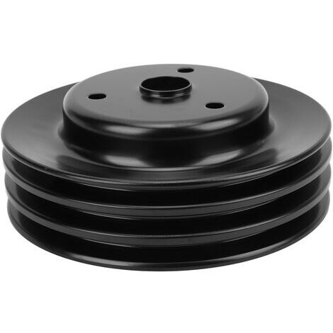 Polea de cigüeñal de correa trapezoidal larga LWP para motores Chevy SBC 262, 350 y 400. (1/5)