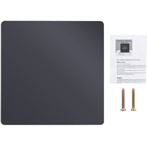 Termostato 2 en 1 para caldera y agua caliente sanitaria, regulador de calefacción inteligente, programable con 4 niveles de retroiluminación, sin Wi-Fi. (1/5)