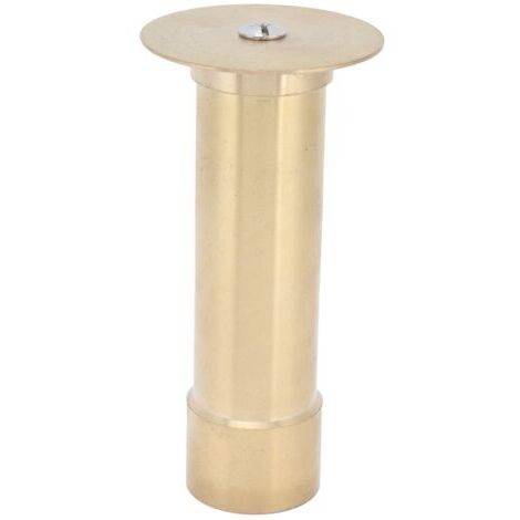 Boquilla de fuente de agua de latón con campana, rosca hembra G1 DN25, cabezal rociador para estanque y jardín.