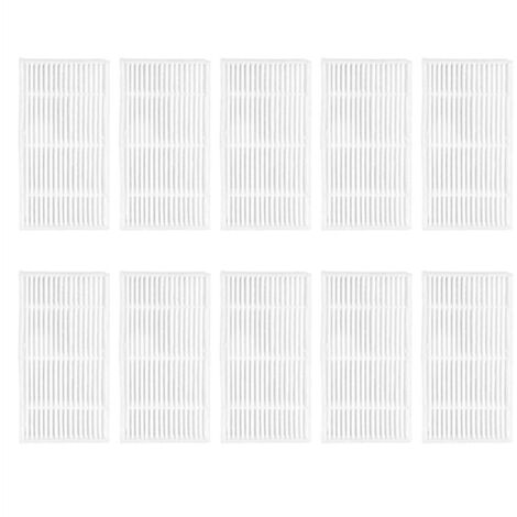 10 filtros HEPA lavables de repuesto para aspiradora robot VCR04W, accesorios de filtro (1/4)