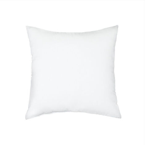 Rellenos para cojines de cama de 45 x 45 cm, funda de cojín, almohadas interiores, relleno para cojín (blanco) (1/4)