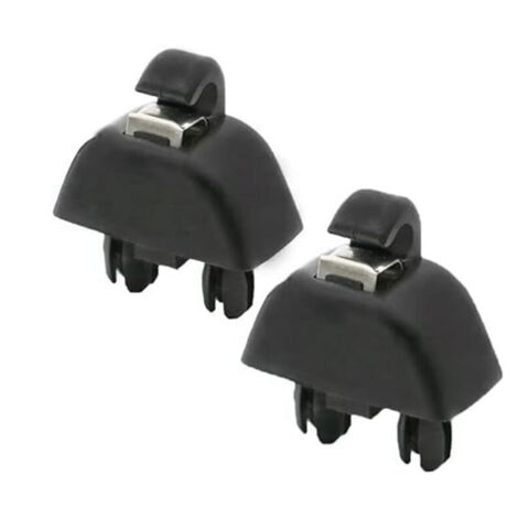 Gancho de montaje de plástico para parasol de coche A6 6R0857561, negro (1/4)