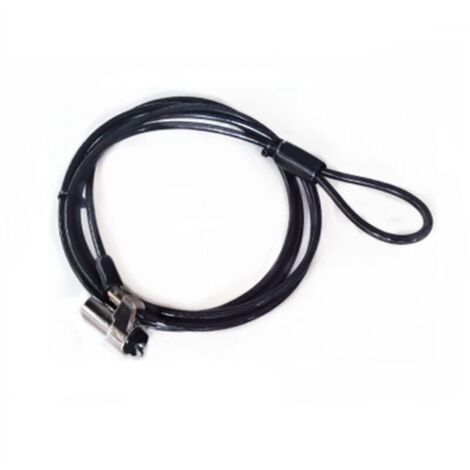 Candado para portátil compatible con orificios nano de 6 mm x 2,5 mm con llave de seguridad. (1/4)