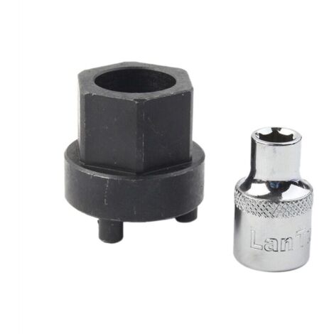 Herramienta para desmontar el cubo del embrague del compresor del aire acondicionado, juego de 2 piezas, accesorios 5Se12C (1/4)